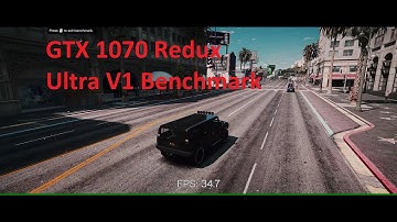 GTA 5 Redux Ultra V1 reshade GTX 1070 21:9