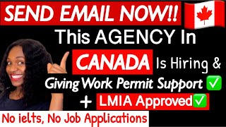 NEW CANADA WORK PERMIT 2023 | LICENSED RECRUITMENT AGENCY URGENTLY HIRING OVERSEAS WORKERS-NO IELTS