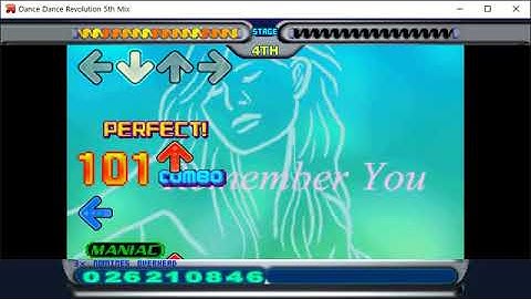 DDR 5th mix Remember you Ballad song