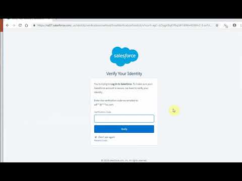 Salesforce How To : Login and Logout