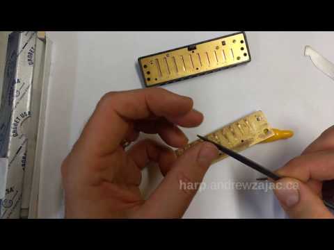 Tuning tools for harmonica reeds: a comparison - YouTube
