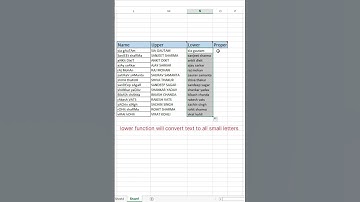 Upper Lower proper Function Excel #exceltech #microsoftexcel #exceltips #excel #education #upper