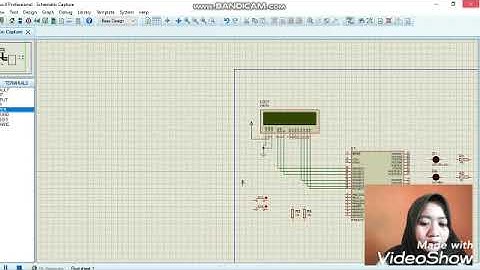 CodevisionAVR Akses Led pad Button dan ditampilkan pada LCD