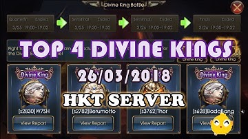 LEGACY OF DISCORD - Top 4 Divine Kings (HKT)