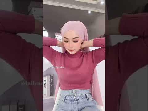 Tutorial turban pashmina simple