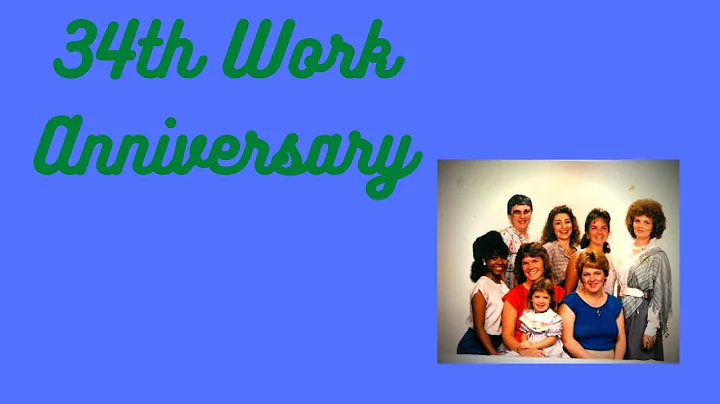 Linda Horne Jackson's 34th Year Work Anniversary