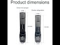 Customized Adjustable Focus dual wavelength UV flashlight 254nm with 365nm led torch