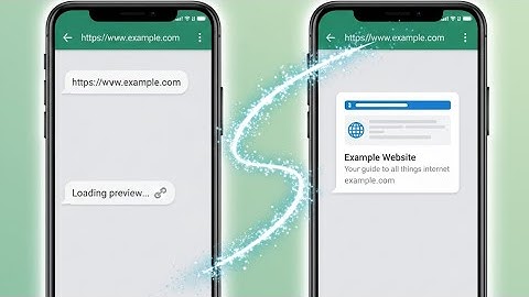 How to Fix Link Preview Not Working on WhatsApp 
