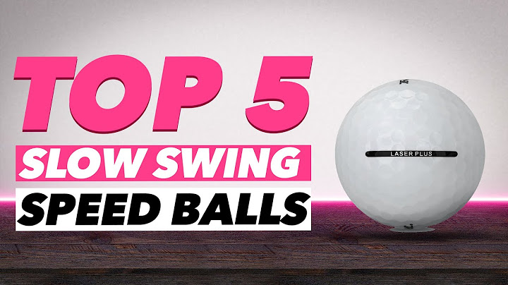 Best golf ball for high handicap with slow swing speed