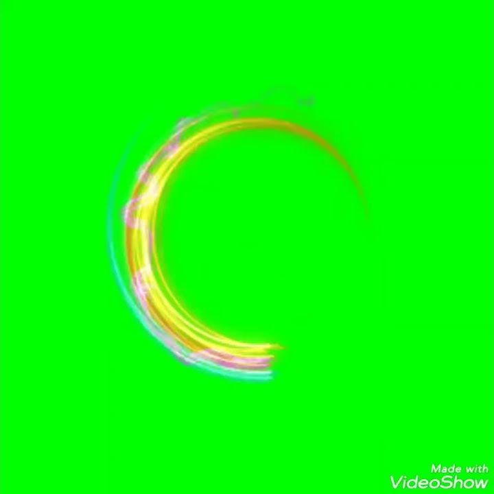green screen rainbow turn