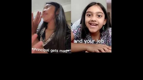 pov the principal came to check the class...