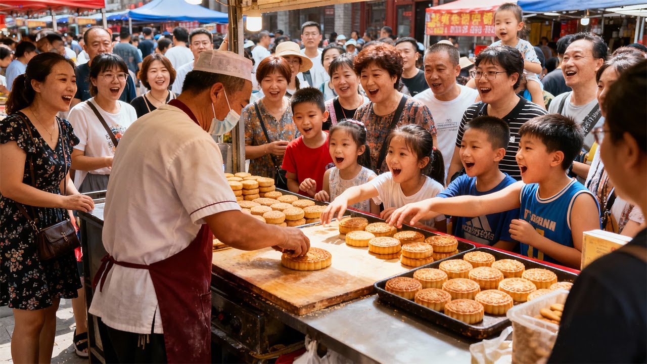 中国山西太原特色美食与美味早餐，头脑到底是什么，猫耳朵面，刀削面，打卤面，黄酱面，剔尖面，摊黄，黄米面炸糕，羊肉汤，牛头菜，驴打滚，石头饼，桌山熏鸡，石头饼，神池月饼与空心月饼等等美食，一定不要错过！