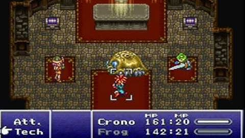 Chrono Trigger boss battle #1 - Yakra