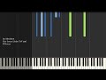 Im Abendtrot - Vier Letzte Lieder TrV 296 - R Strauss - Synthesia Piano Tutorial
