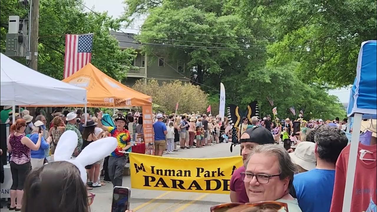 Inman Park Festival Parade start YouTube