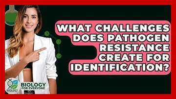 What Challenges Does Pathogen Resistance Create For Identification? - Biology For Everyone