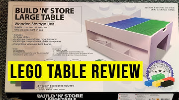 LEGO Build N Store Table Review
