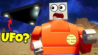UFO SIGHTING in WEIRD Camping Roleplay in Brick Rigs Multiplayer?!