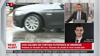 COD GALBEN DE FURTUNI PUTERNICE ȘI GRINDINĂ_Știri B1TV_20 mai 2024