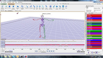 Motion capture data #2 - body Range Of Motion