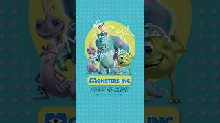 👹 3 Crazy Monsters, Inc. Secrets You Never Knew! 🤯 #monstersinc #pixar #shorts