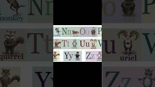 ABC Kids TV – End of ABC Phonics Song 🦁🐼 | Funny Animal Voices &amp; Rainbow Color Effects 🎨✨