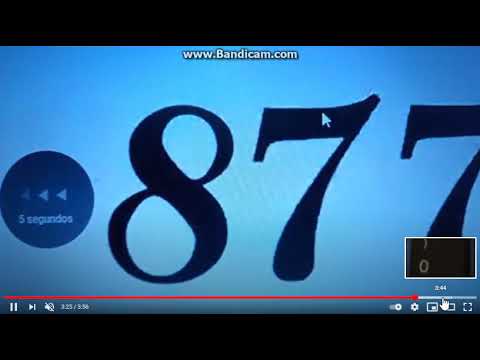 Challenge Countdown from 8750