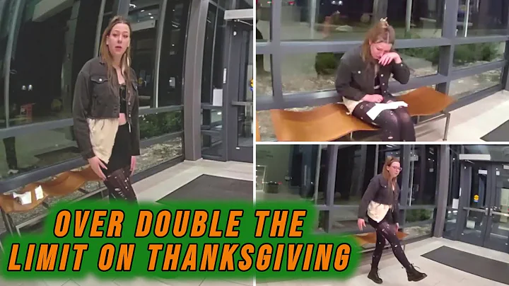 Drunk Girl Blows OVER DOUBLE the Limit on Thanksgiving