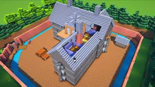 Let's Make Granny 3 House in Minecraft! (oldest version)