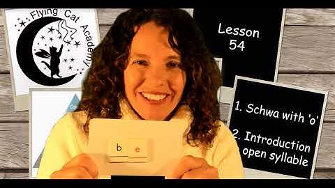 Lesson 54 - Reading Remediation Lesson Using the Orton Gillingham Method from Flying Cat Academy