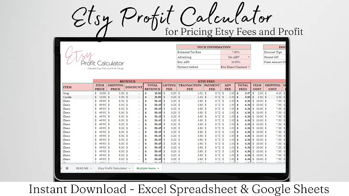 Boost Your Etsy Profits with this Essential Calculator