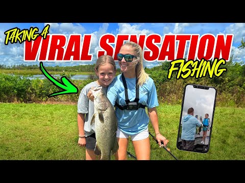 This Girl Catches GIANT FISH! - Viral SENSATION!