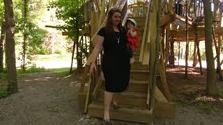 Harris Nature Center Opens Beaver Lodge Playground