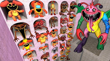 DESTROY SMILING CRITTERS POPPY PLAYTIME FAMILY in ABYSS POOL Garry