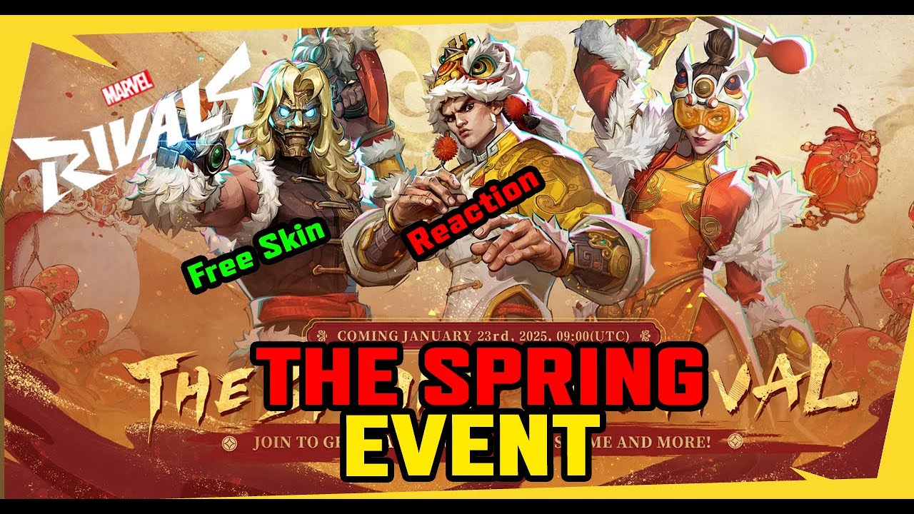 MARVEL RIVALS THE SPRING FESTIVAL TRAILER ( Reaction ) - YouTube