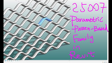 25007 - Pattern Based Family Exercise in Revit