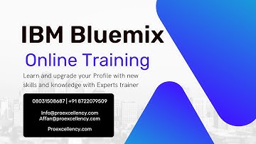 IBM Bluemix Online Training | IBM Bluemix Training: Comprehensive Guideline with Industry Experts