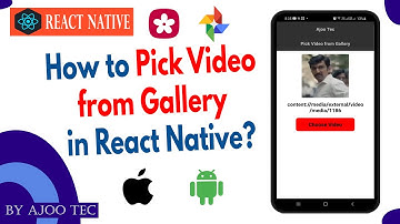 How to Pick Video from Gallery in React Native?