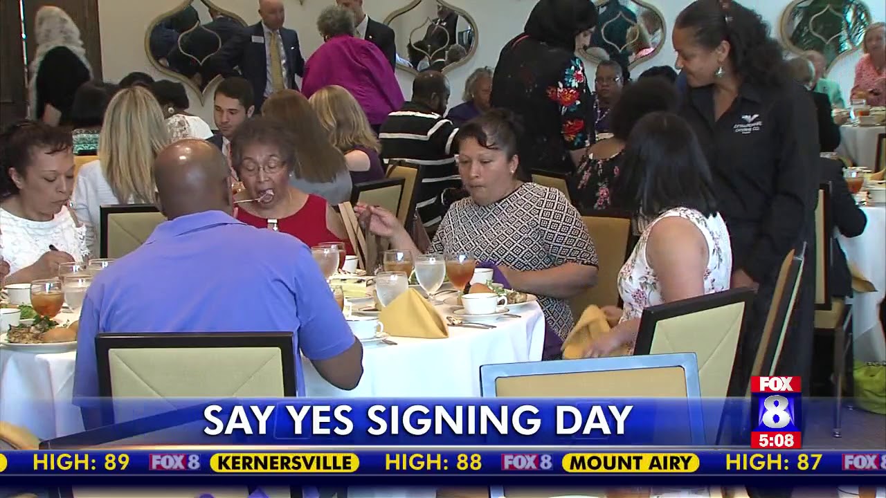 WGHP: HPU Honors Scholarship Recipients with Signing Day-Styled Ceremony