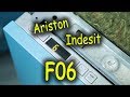 Ремонт посудомоечной машины Ariston Indesit. Ошибка F06