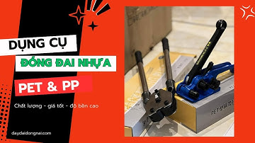 Bộ Dụng Cụ Siết Dây Đai Nhựa Bản Cao Cấp Dingsheng - Độ Bền Cao, Bấm Bọ Sắt Khỏe