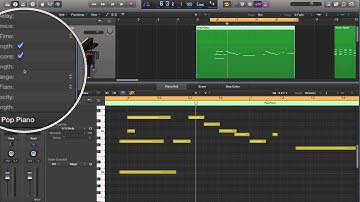 Logic Pro X - Video Tutorial 34 - MIDI Quantization pt. 3 - Q-Strength, Q-Range, Q-Flam