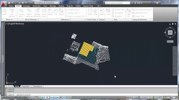 Tạo bề mặt địa hình trong Revit từ file AutoCAD