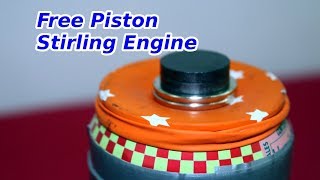 Free Piston Stirling Engine Homemade