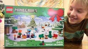 Day 10 - LEGO Minecraft 2025 Advent Calendar #21280 Opening by Jack’s HolidayVideos! December 10