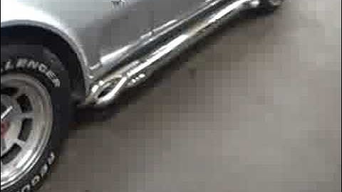 1978 Vette Hooker Sidepipes