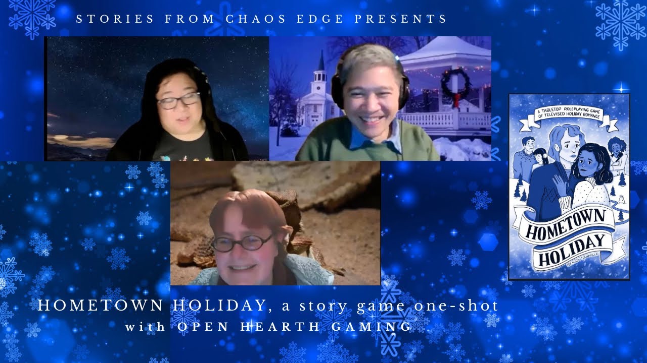 Hometown Holiday, a story game one-shot with Open Hearth Gaming