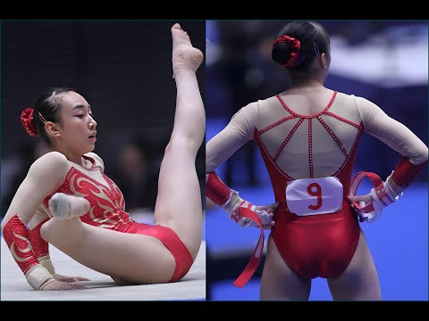 18 床 体操女子 JPN EQ FX KN - YouTube