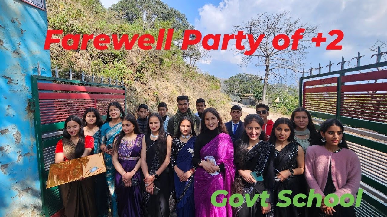 School Farewell Party 2025 😍😍 - YouTube