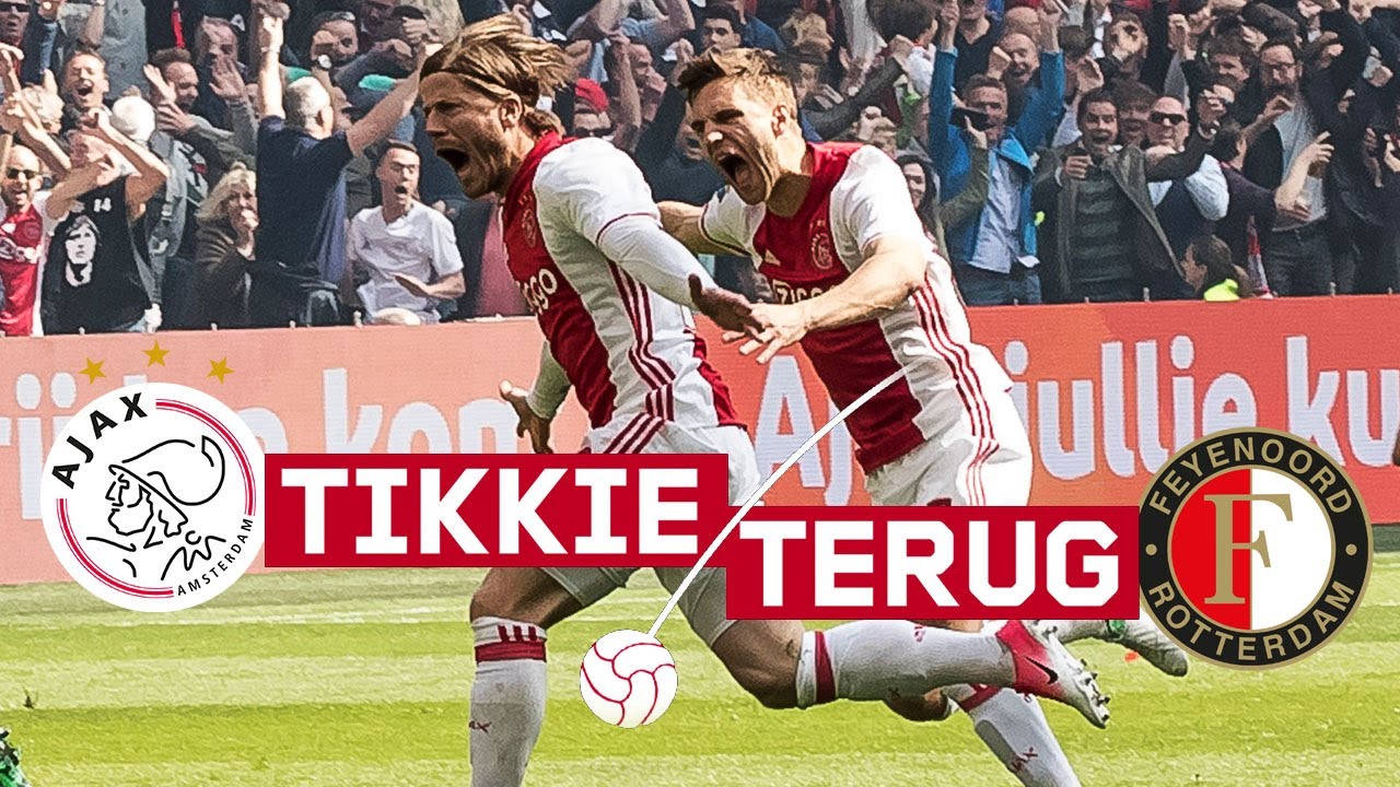 TIKKIE TERUG 👟⚽ | Ajax - Feyenoord - YouTube